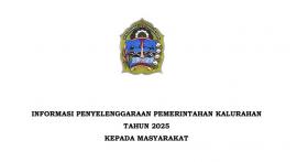 INFORMASI PENYELENGGARAAN PEMERINTAH KALURAHAN TAHUN 2025